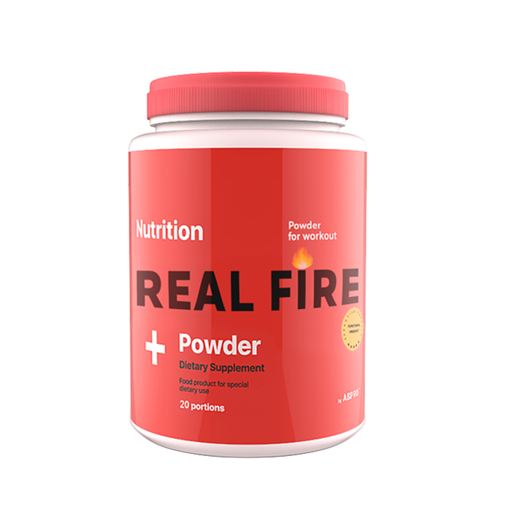 

Комплекс предтренировочный AB PRO Real Fire (ABPR10022) - апельсин, 250 г