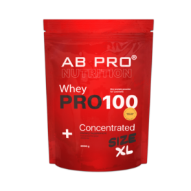 Протеин AB PRO PRO 100 Whey Concentrated (ABPR30078) - клубника, 2000 г