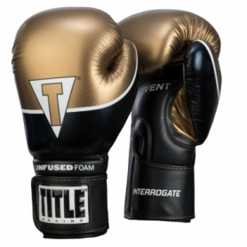 Перчатки боксерские Title Boxing Infused Foam Interrogate Training Gloves (FP-7274-V) - золотистые
