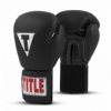 Перчатки боксерские Title Boxing Classic Originals Leather Training Gloves Elastic 2.0 (FP-7338-V) - черные