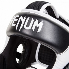 Шлем боксерский Venum Challenger 2.0 Hook & Loop, черный с белым - Фото №5