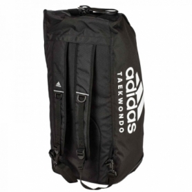 Сумка-рюкзак Adidas 2in1 Bag Nylon, adiACC052 (FP-7531) - черно-белая, 50 л - Фото №2