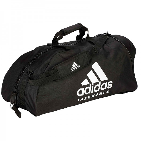 

Сумка-рюкзак Adidas 2in1 Bag Nylon, adiACC052 (FP-7532) - черно-белая, 65 л, Черный