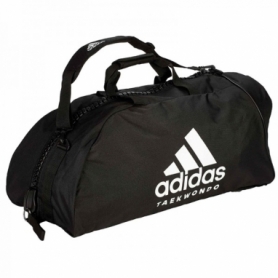 Сумка-рюкзак Adidas 2in1 Bag Nylon, adiACC052 (FP-7532) - черно-белая, 65 л - Фото №3