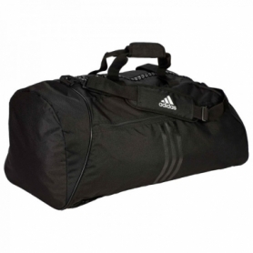 Сумка-рюкзак Adidas 2in1 Bag Nylon, adiACC052 (FP-7532) - черно-белая, 65 л - Фото №4