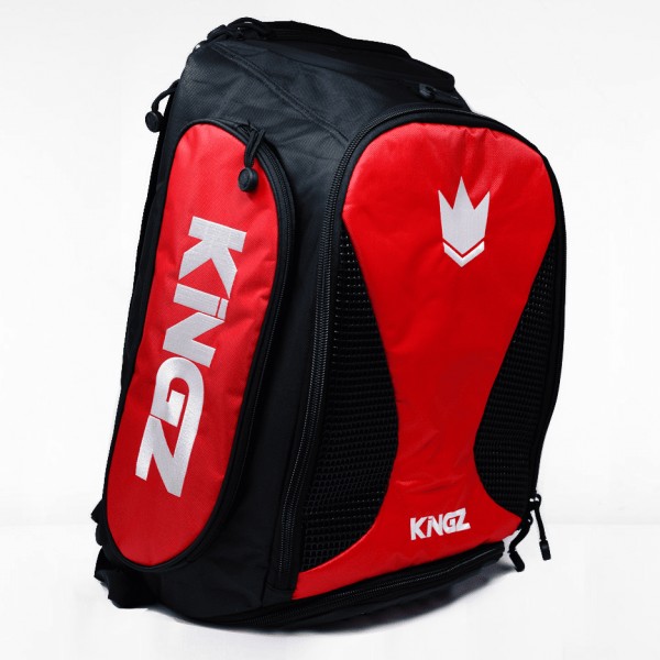 

Рюкзак спортивный Kingz Convertible Training Bag 2.0 (FP-7733) - черно-красный, 72 л, Черный/красный