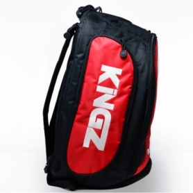 Рюкзак спортивний Kingz Convertible Training Bag 2.0 (FP-7733) - чорно-червоний, 72 л - Фото №2