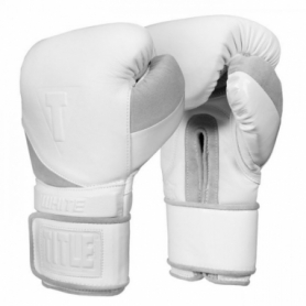Перчатки боксерские Title White Training 2.0 (FP-7756-V)