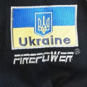 Кімоно дитяче для бразильського джиу-джитсу Firepower Ukraine чорне (FP-7938-1) - Фото №7