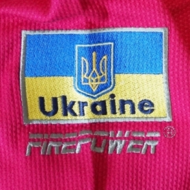 Кимоно женское для бразильского джиу-джитсу Firepower Ukraine розовое (FP-7968-1) - Фото №6