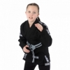 Кімоно дитяче для бразильського джиу-джитсу Tatami Fightwear Kids Dweller чорне (FP-8047-1) - Фото №8