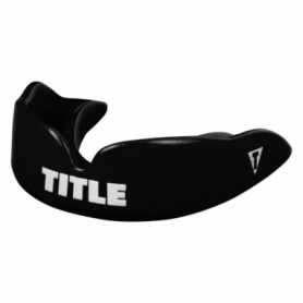 Капа TITLE Boxing Super Shield X2 Черная (Для взрослых)