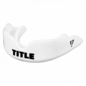 Капа TITLE Boxing Super Shield X2 Белая (Для взрослых)
