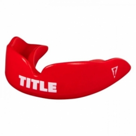 Капа TITLE Boxing Super Shield X2 Красная (Для взрослых)
