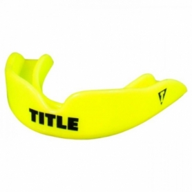 Капа TITLE Boxing Super Shield X2 Жовта (Для дорослих)