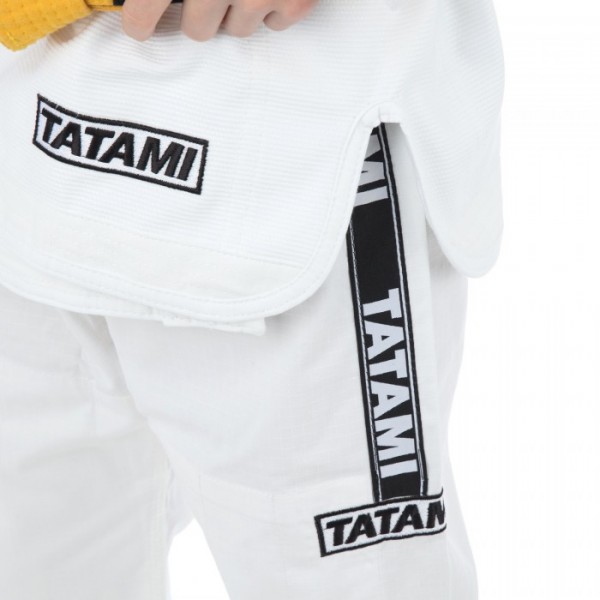 

Кимоно детское для бразильского джиу-джитсу Tatami Fightwear Kids Dweller белое (FP-8183-1, Белый