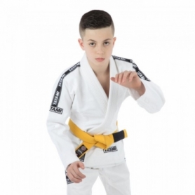 Кимоно детское для бразильского джиу-джитсу Tatami Fightwear Kids Dweller белое (FP-8183-1) - Фото №8