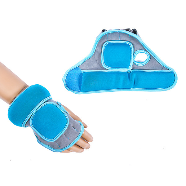 

Перчатки с утяжелителем IronMaster (IR97814B) - голубые, 2 шт по 0.5 кг, Голубой