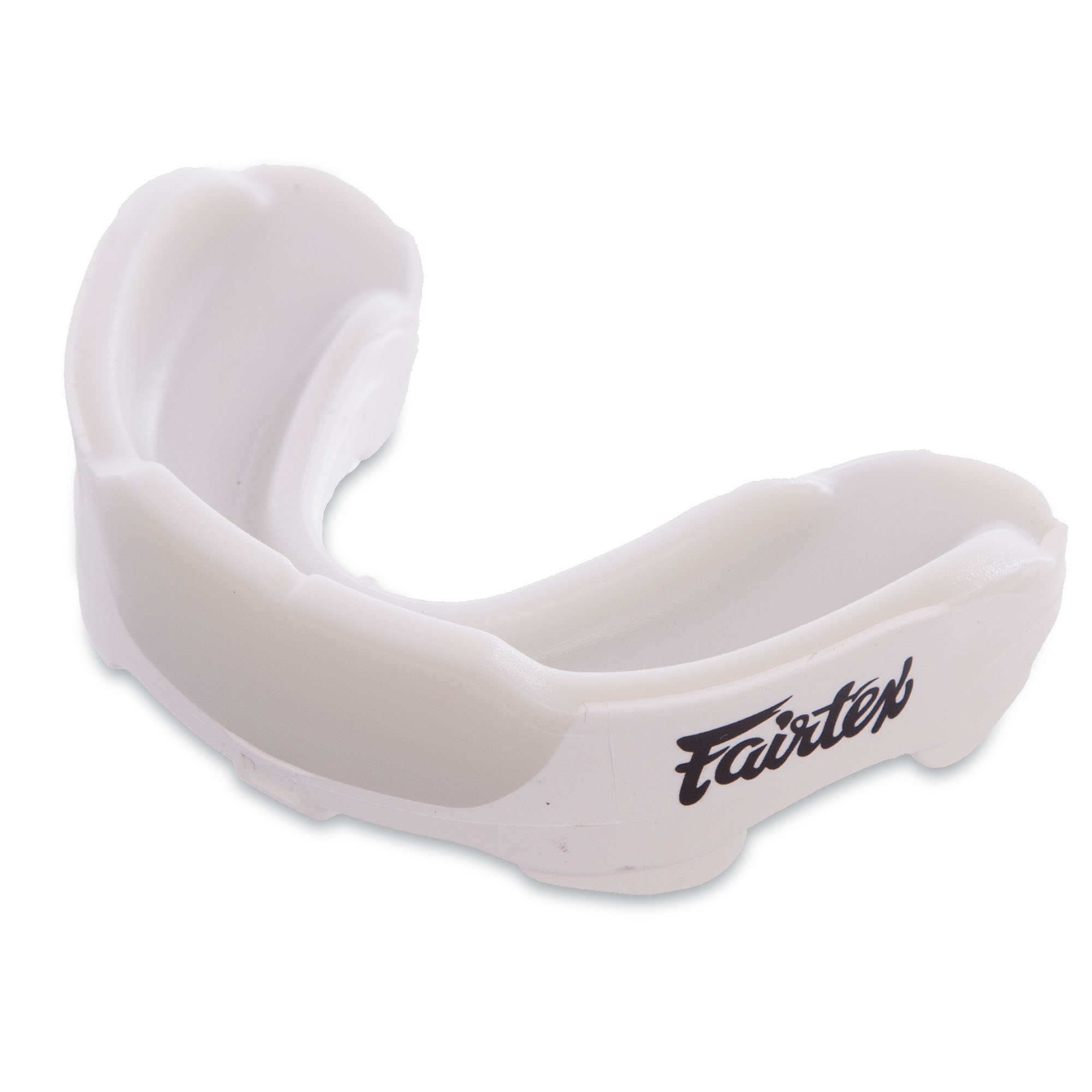 

Капа боксерская однорядная Fairtex (MG3_WHT) - белая, Белый