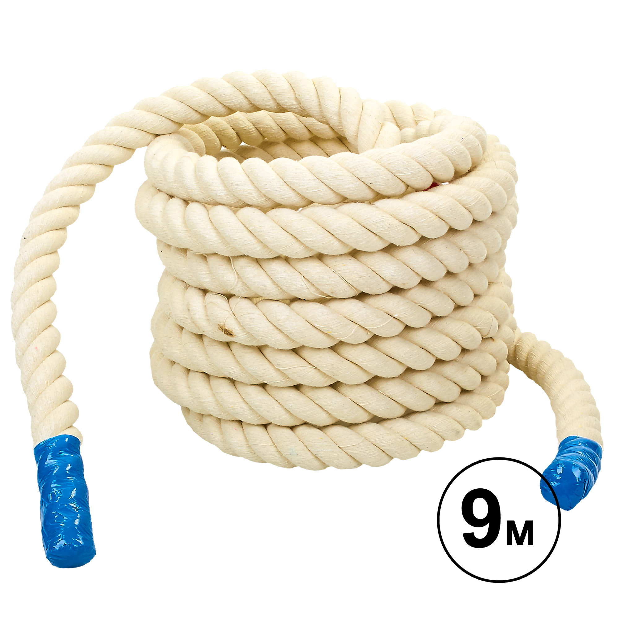 

Канат для кроссфита Combat Battle Rope UR R-6227-9, белый - 9 м