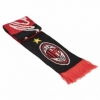 Шарф зимний для болельщиков двусторонний Soccer AC Milan FB-3033, красно-черный