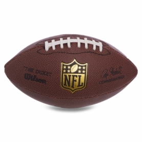 М'яч для американського футболу Wilson Replica Def, коричневий - Mini
