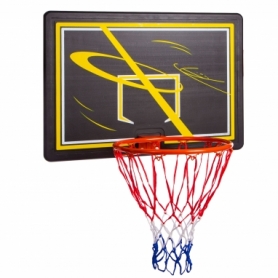 Щит баскетбольный с кольцом и сеткой Ballshot S009F, 38 см