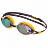 Очки для плавания MadWave Spurt Rainbow желтые (M042726_YEL-BLK)