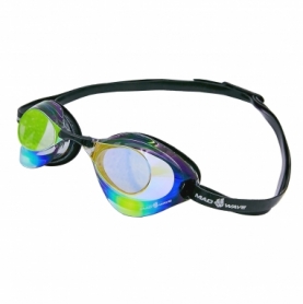 Очки для плавания стартовые MadWave Turbo Racer II Rainbow фиолетовые (M045806_VIO)
