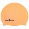 Шапочка для плавания MadWave Neon оранжевая (M053502_OR)