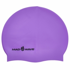 Шапочка для плавания MadWave Neon фиолетовая (M053502_VIO)