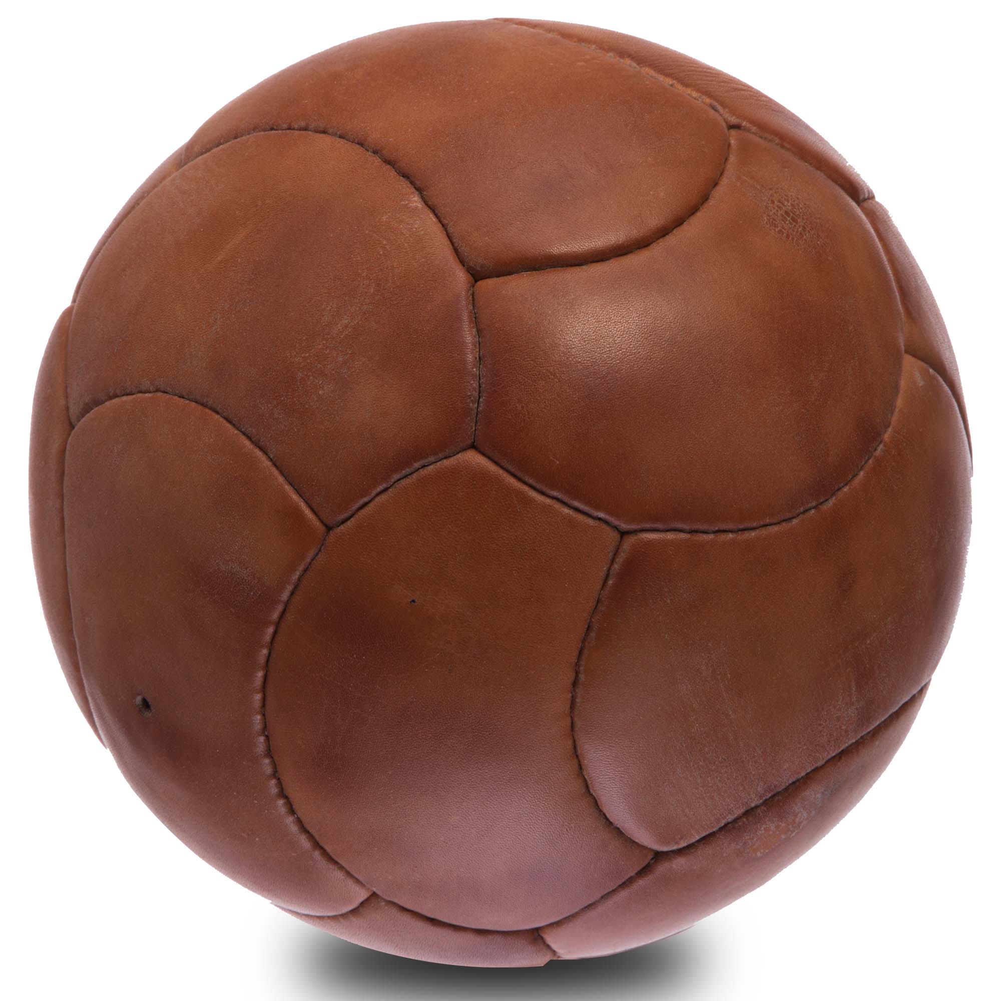 

Мяч футбольный кожаный Vintage, 18 панелей (F-0256), №5, Коричневый