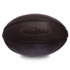 Мяч для регби кожаный Vintage Rugby ball (F-0267), 6 панелей