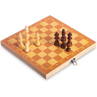 Шахматы деревянные на магнитах W6701, 24х24 см
