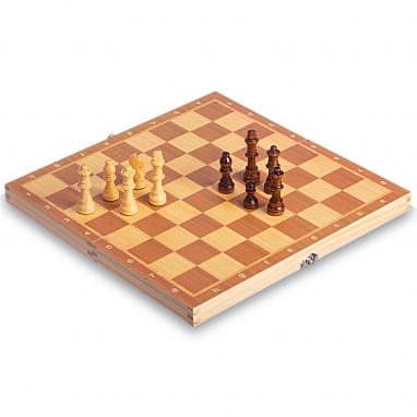 Шахматы деревянные на магнитах W6703, 34х34 см
