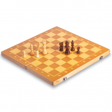 Шахматы деревянные на магнитах W6704, 39х39 см