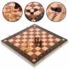 Набор настольных игр 3 в 1 (шахматы, шашки, нарды деревянные с магнитом) ZC039A, 39х39 см