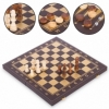 Набор настольных игр 3 в 1 (шахматы, шашки, нарды кожзам) L3508, 34х34 см