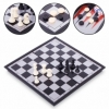 Набор настольных игр 3 в 1 (шахматы, шашки, нарды дорожные пластиковые магнитные) 9518, 24х24 см