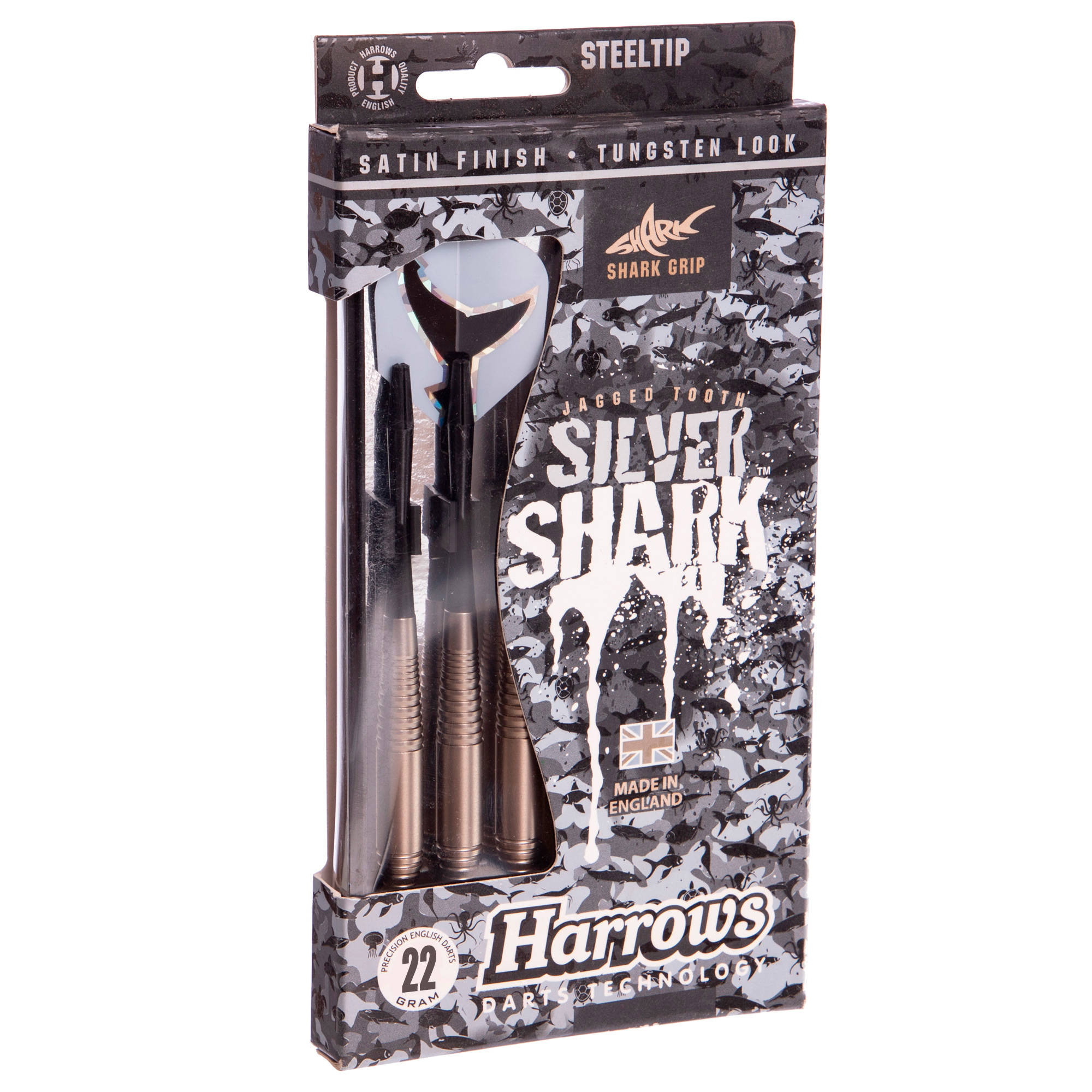 

Дротики для дартса Silver Shark Harrows B623-22, 3 шт, Серый