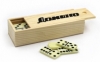 Домино в деревянной коробке Hobby World IG-2318, 18,5x6,5x4 см