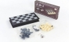 Набор настольных игр 3 в 1 (шахматы, шашки, нарды дорожные пластиковые магнитные) SC58810, 32х32 см