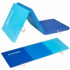 Мат гімнастичний розкладний Springos Blue (FA0063), 180x60x5.5 cм