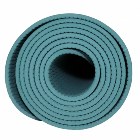 Коврик (мат) для йоги и фитнеса SportVida TPE Green (SV-HK0342), 173х61х0.4 см - Фото №4