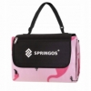 Коврик для пикника и кемпинга складной Springos (PM013) - розовый, 180x150 см - Фото №5