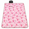 Коврик для пикника и кемпинга складной Springos (PM013) - розовый, 180x150 см - Фото №6