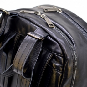 Рюкзак городской кожаный Tarwa (GA-7340-3md), черный - Фото №8
