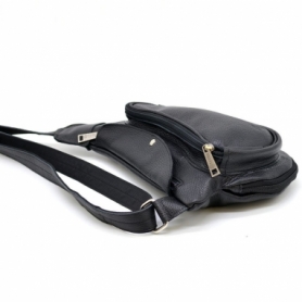 Мини-рюкзак кожаный Tarwa (FA-3026-3md), черный - Фото №2