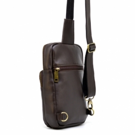 Мини-рюкзак кожаный Tarwa (GC-0904-3md), коричневый - Фото №4