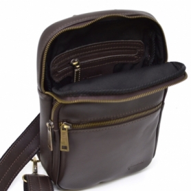 Мини-рюкзак кожаный Tarwa (GC-0904-3md), коричневый - Фото №8